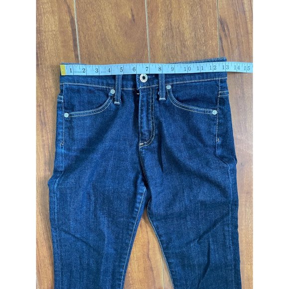 AG ADRIANO GOLDSCHMIED THE FARRRAH SKINNY Womens High Rise Skinny Blue Jeans siz - Picture 7 of 13